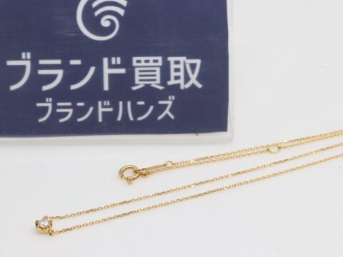 ヨンドシー K18 ダイヤ ネックレス